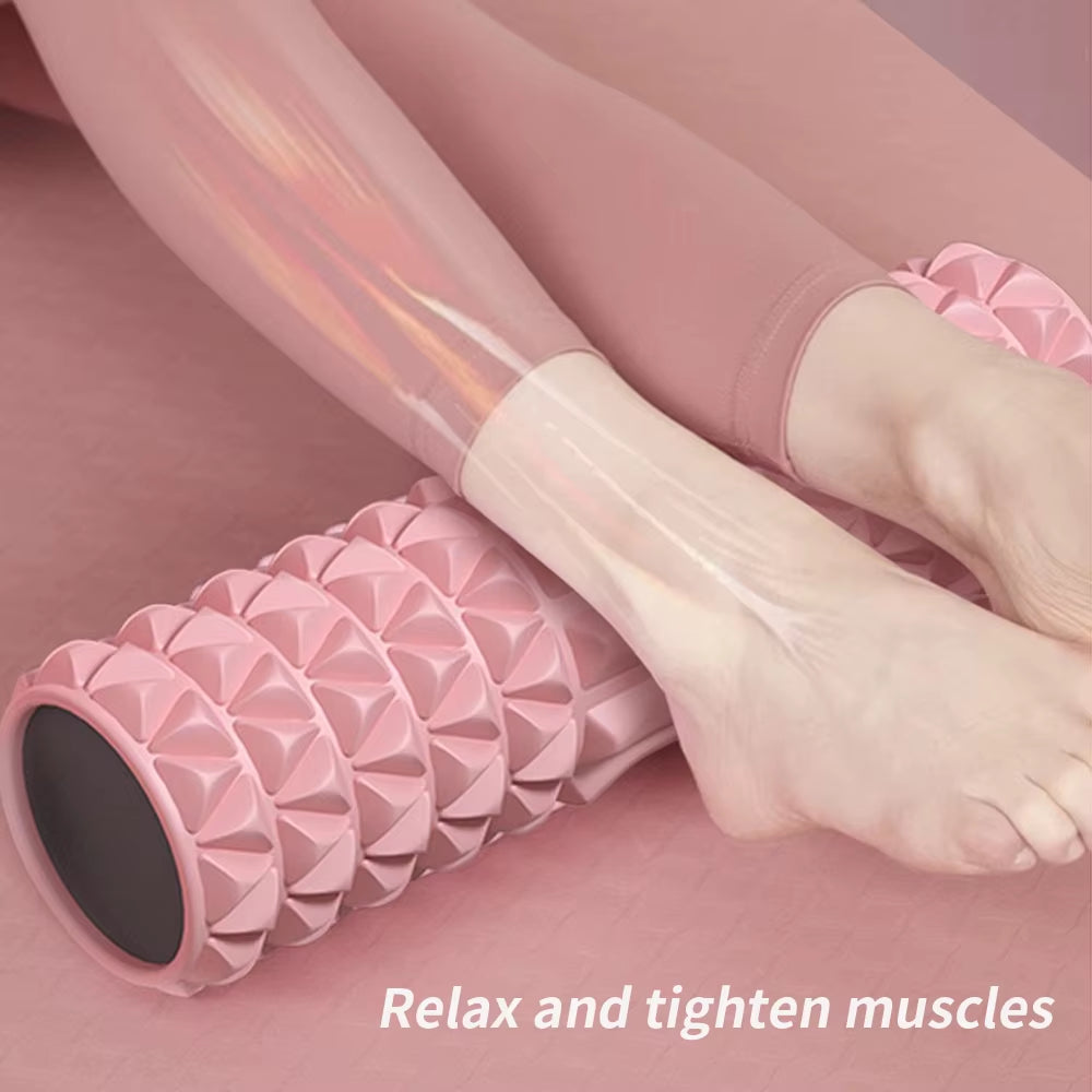 Solid Massage Roller Foam Axis Massage Roller - Auxiliary Massage Muscle Relaxation Massage Stick Exercise Fitness Relaxation Ar