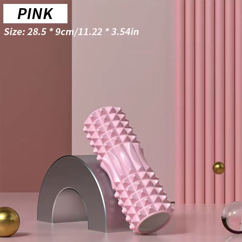Solid Massage Roller Foam Axis Massage Roller - Auxiliary Massage Muscle Relaxation Massage Stick Exercise Fitness Relaxation Ar