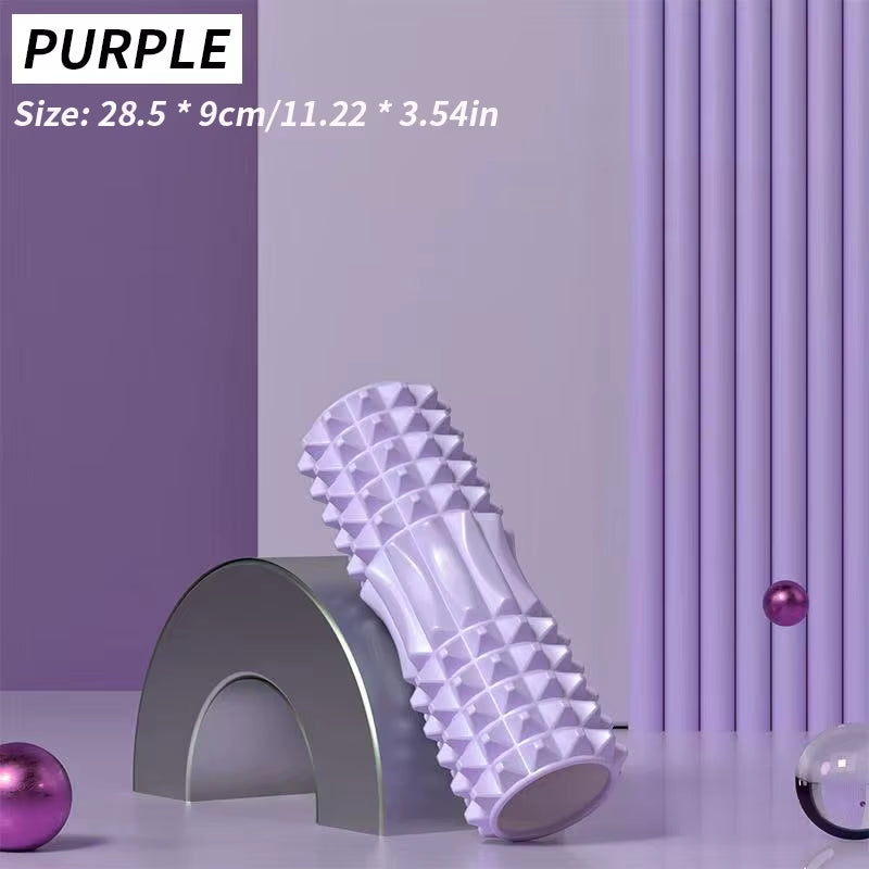 Solid Massage Roller Foam Axis Massage Roller - Auxiliary Massage Muscle Relaxation Massage Stick Exercise Fitness Relaxation Ar