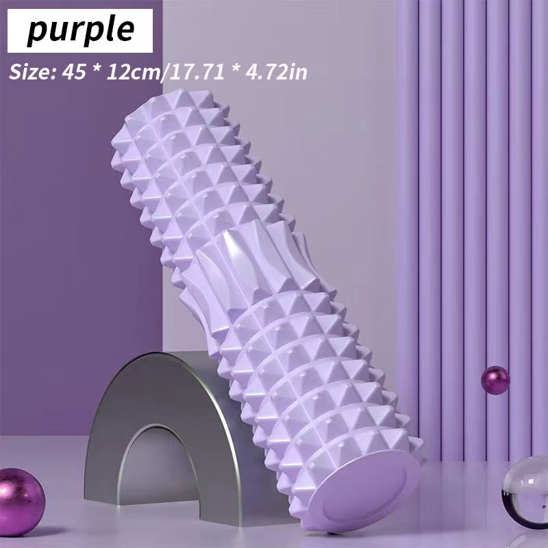 Solid Massage Roller Foam Axis Massage Roller - Auxiliary Massage Muscle Relaxation Massage Stick Exercise Fitness Relaxation Ar