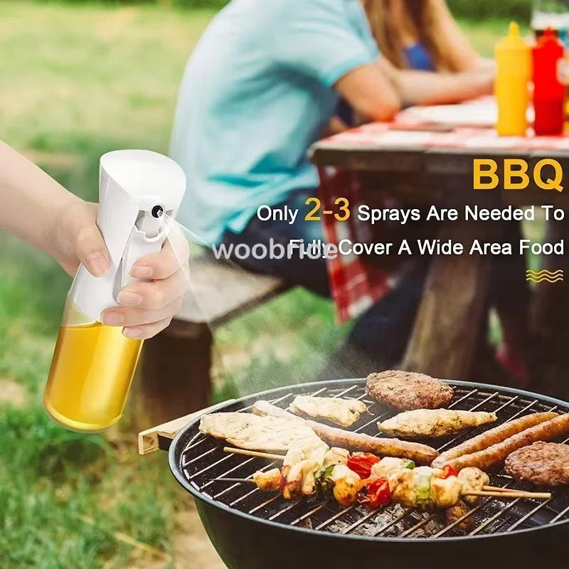 200/300Ml Oil Spray Bottle BBQ Cooking Olive Oil Sprayer Kitchen Baking Spray Empty Bottle Vinegar Bottle Oil Dispenser