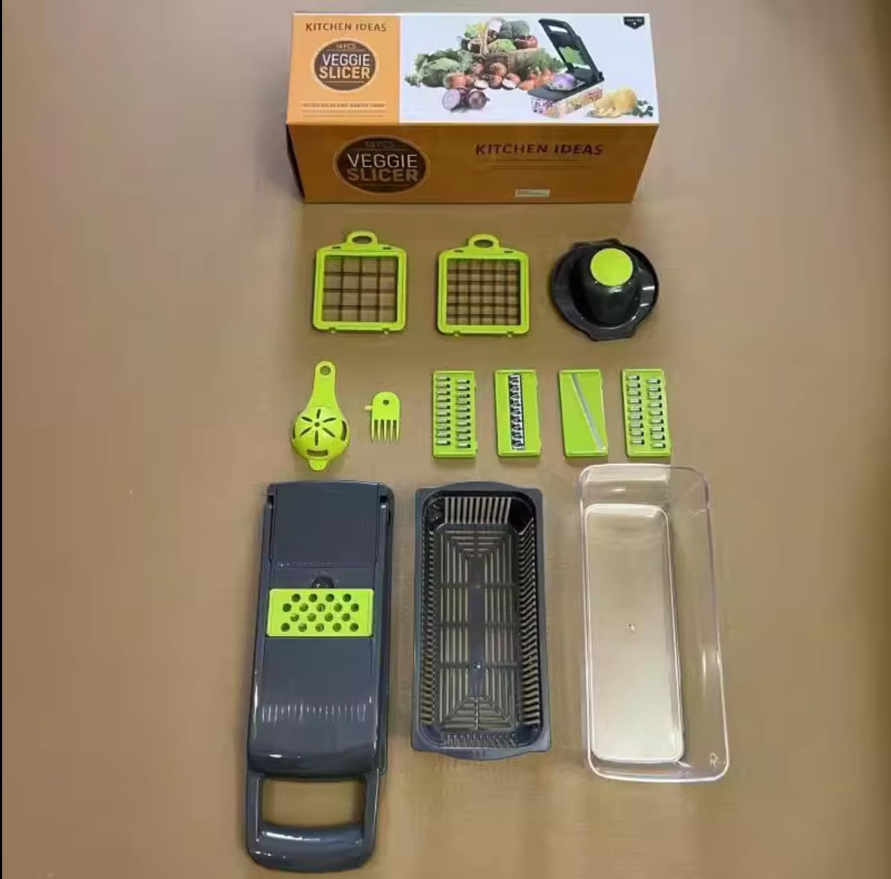 Picador De Verduras Rallador Vegetales Cortadora Multifuncional Cortador Papas