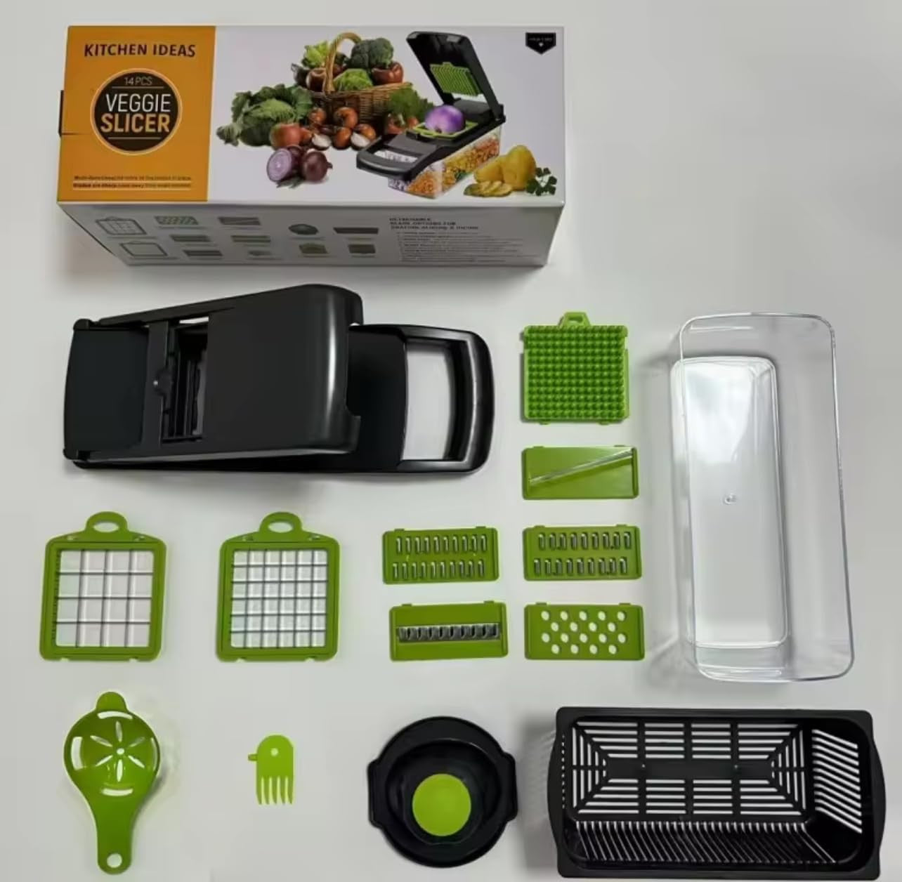 Picador De Verduras Rallador Vegetales Cortadora Multifuncional Cortador Papas